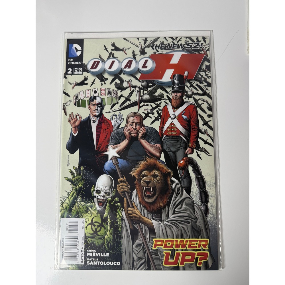 DC Comics Dial H #2 2012 The New 52 China Mieville Brian Bolland Cover Art